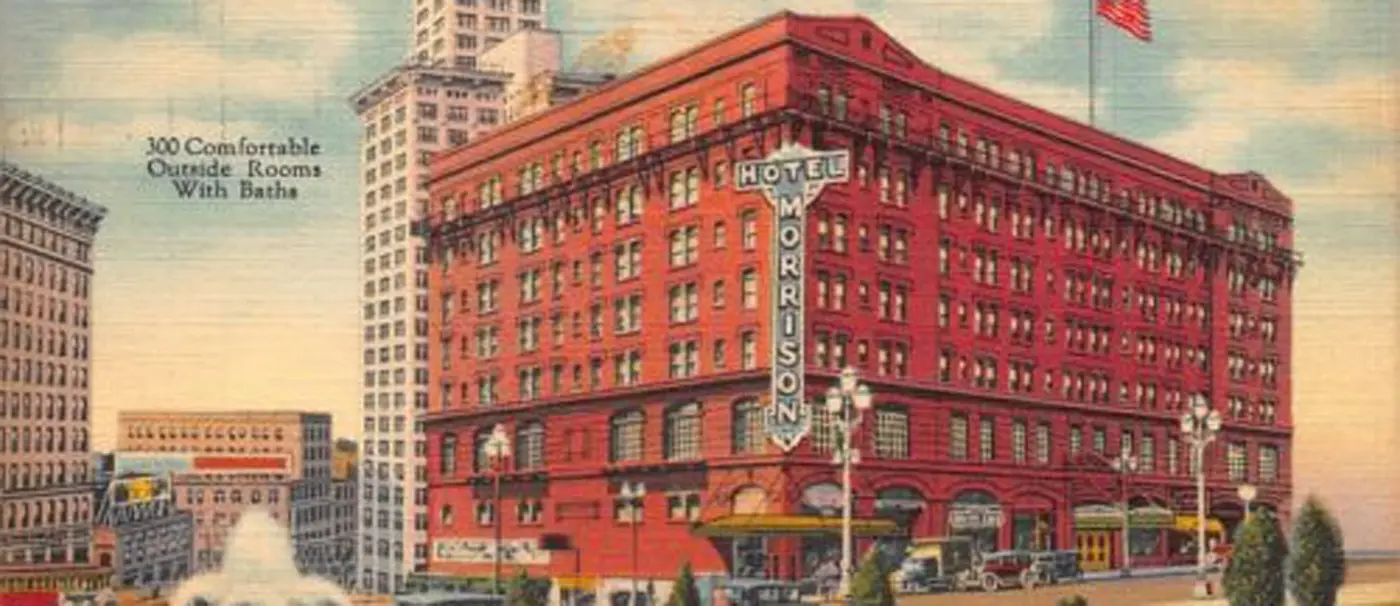 Hotel Morrison, formerly the old Arctic Club, at Third Avenue and Jefferson Street in Seattle